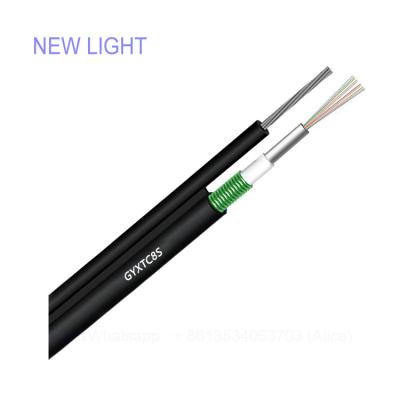 China Aerial Uni Loose Tube 8 Optic Fiber Cable Self Supported Figure GYXTC8Y for sale