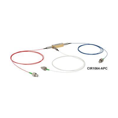 China SM Fiber Optic Splitter Circulators , 1310 Nm Optical Fiber Circulator Single Mode Type for sale