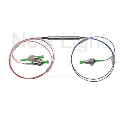 China 3 het Apparatenitu van havens Optisch Mux Demux 100Ghz 200Ghz 1x2 DWDM Kanaal Te koop