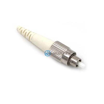 China Single Mode / Multimode Simplex 0.9mm Fiber Optic Cable St Connector for sale