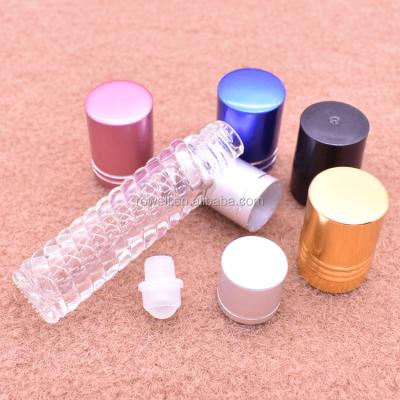 China Personal Care 8ml Roller Deodorant Glass Bottles Roll On Perfume Bottle Container for sale