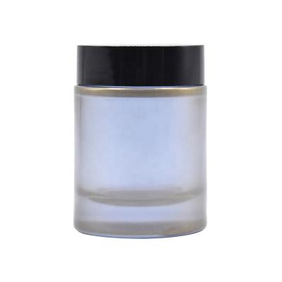 China Wholesale Customized Empty Glass Jar 100ml Skin Care Product Use Glass Jar Cosmetic Cream for sale