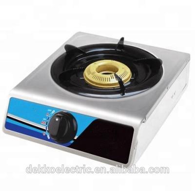 China Factory wholesale stainless steel single burner gas stove for home use DGC-103AS for sale