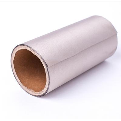 China Metallic cooper nickel wallet lining fabric in roll block signal rfid blocking fabric for sale