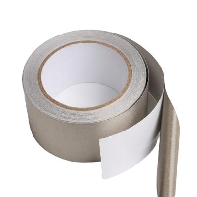 China Factory Wholesale Radiation Resistant RFID Blocking Fabric EMI Adhesive Fabric Conductive Tape for sale