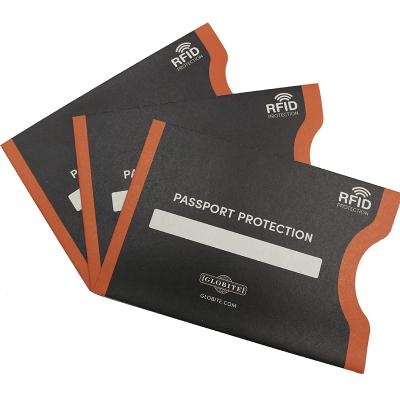 China custom ultra thin durable 5 layer use paper rfid credit card sleeves for sale