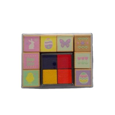 China Children's toy wooden stamp set, stamp toy, kids stamp for sale