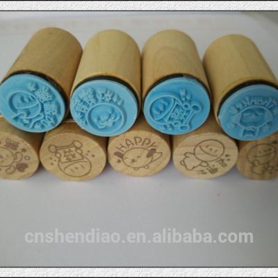 China Children's Toy Hot Sale Wooden Stamp Sets for sale