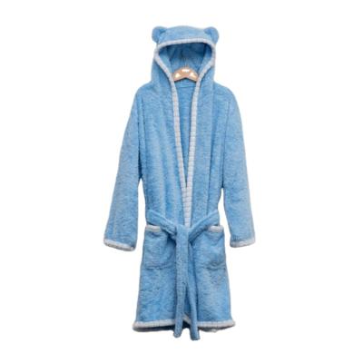 China Hot Selling Breathable And Water Absorption Children Bathrobe High Quality 100% Polyester Towel for sale