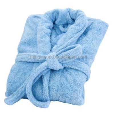 China Breathable Super Soft Plush Bathrobe Women Custom Bathrobe For Home Use Spa Bathrobe for sale