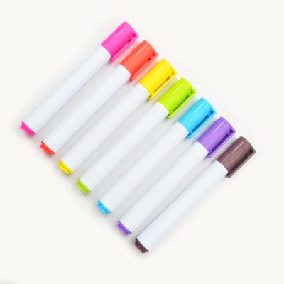 China Eraser Colorful Clear Convenient Dry Ink Writing Whiteboard Classic Style Whiteboard Marker With OEM/ODM Available for sale