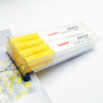 China Selling Amazon Colors Ink Chalk Markers Bright Warm Yellow Alcohol Based Single Lead Dry Erase Liquid Chalk Marker for sale