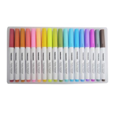 China Custom Promotional 18 Colors Highlighter Bar Marker Pen Gift Highlighter Bar Set for sale