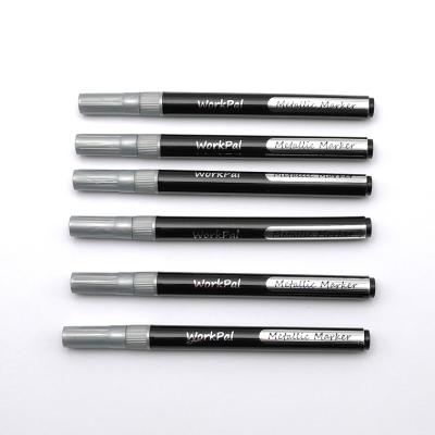 China DIY drawing fine line paint markers SILVER COLOR best for signature for sale