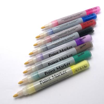 China FASHION Fashion Assorted Color Acrylic Paint Marker Pen Set for sale