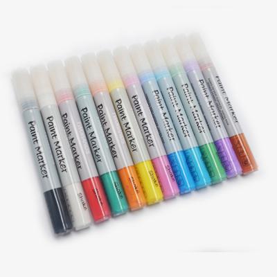 China Bright Colors Brigh Color Acrylic Paint Water Based Marker Pen for sale