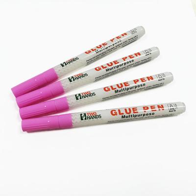 China TWOHANDS Glue Marker Quick Dry Easy Bullet Tip Liquid Glue Pen for Sticky Post-it Note and DIY for sale