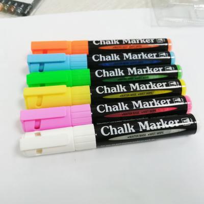 China High Quality Bright Colors Multiply Colors Water Based Liquid Chalk Marker Pen Set for sale