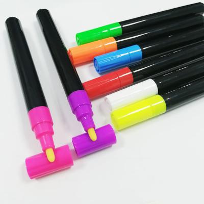 China Multicolor Bright Colors Water Based Chalk Pen, Used For Decorating Wedding Signs, Menus, LED Boards Dry Erase Led Board Liquid Chalk Marker for sale