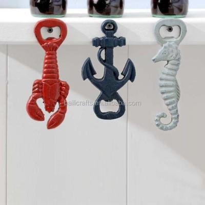 China Good Quality Quanzhou Viable Animal Shaped Iron Metal Mermaid Beer Bottle Opener for sale