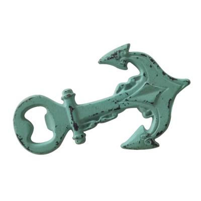 China Sustainable Cast Iron Anchor / Nautical Wine Beer Bottle Opener for sale