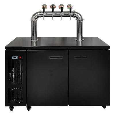 China Factory supply Dry cold draft beer dispenser cooler beer machine Brewing Equipment 1460*650*980 for sale