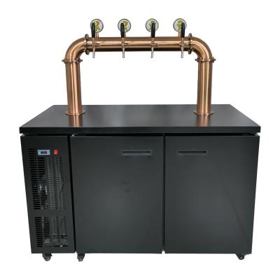 China New Type Draft Beer Machine  Draught Beer Brewery Machine  Beer Cooler Dispenser for Sale 1620*650*1100 for sale