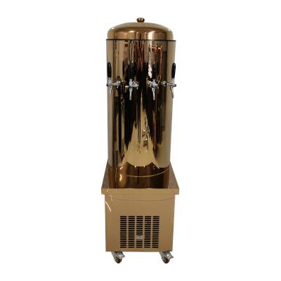 China Popular Draft Beer Dispenser Beer Cooler For Bar 100L for sale