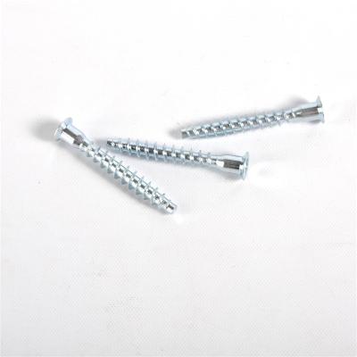 China High Quality Stainless Steel Long Flat Hex Socket Cap Screw Confirmat Galvanized Screw 5x50 for sale