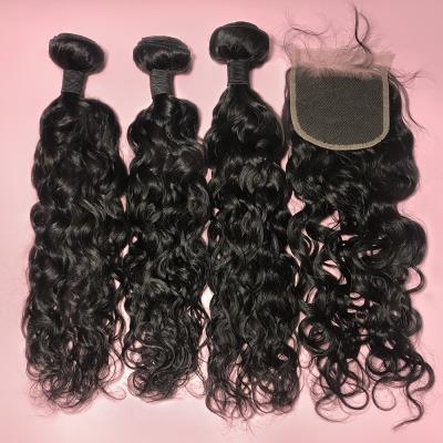 China Nature Wave Wholesale Bundles Brazilian Virgin Hair Natural Wave Cuticle Aligned Hair Weft Virgin for sale