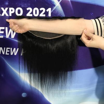 China Silky Straight Wave Now Shipping High Digital Lace Frontal Closure Transparent Swiss Lace Frontal Seller for sale