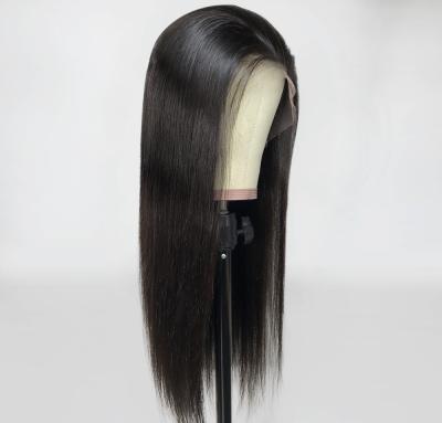 China Cheap Brazilian Straight Lace Front Human Hair Wig Wave Wave Silky Straight Virgin Lace Front Wig for sale