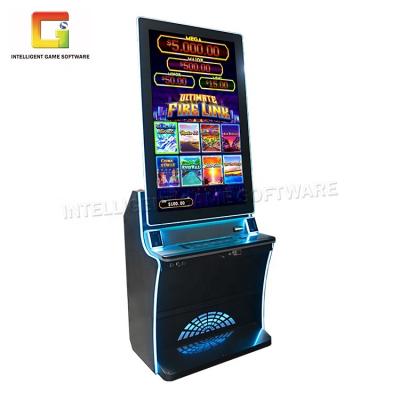 China Metal+acrylic+wood 55 Inch Vertical Touch Screen Ultimate Fire Link Slot Game Machine With Ideck Button Panel for sale