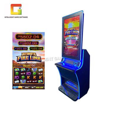 China CHINA STREET Final good quality Metal+acrylic+wood fire bond jackpot 43 inch touch slot skill machines for sale for sale