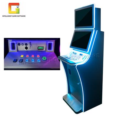 China Metal+acrylic+wood double monitor 2021 south american market slot game machine roulette control touching game board for sale