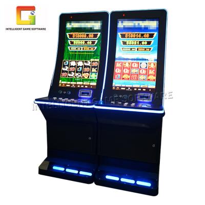 China Metal+acrylic+wood 32 Inch Curved Slot Table Game Machine Amusement Slot Video Game Machine for sale