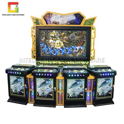 China Metal+acrylic+plastic 4 Players Coin Operated Arcade Skill Games Machines For Sale Of 55 Inch Table Display Games for sale