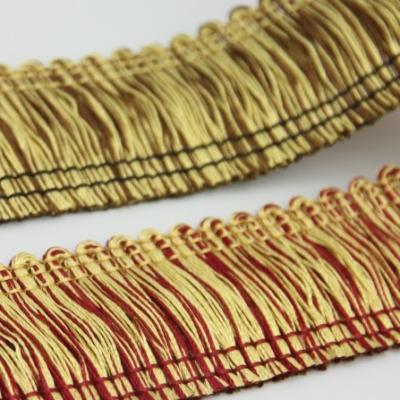 China Curtain Wholesale Sofa Decorative Bullion Fringe Trim Fringe Braid Trimming For Curtain for sale