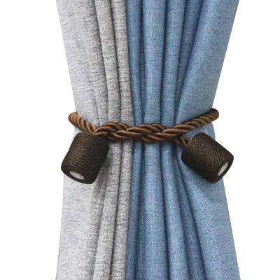 China Amazon's Best Sellers New Collection Magnetic Curtain Tieback Minimalist Cylinder Curtain Accessory For Decorative for sale