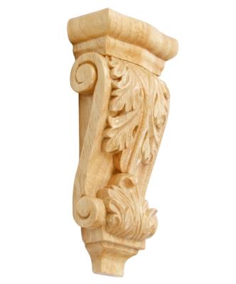 China Square Capitals Contemporary Decorative Wood Carving Braces for sale