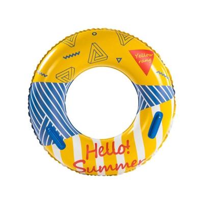 China Inground Pool Factory Price Inflatable Swim Rings 50cm For Kids Alpaca Ring Pool Float Bath Toy Play In Summer Water Ring Tube for sale