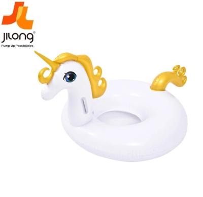 China Inground Swimming Pool Factory Price Animal Shape Water Shining Party Toy High Quality PVC Inflatable Swim Ring for sale