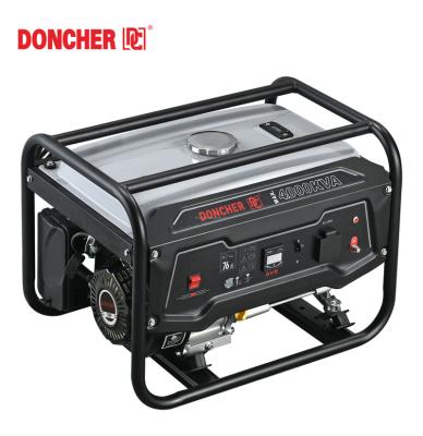 China Small generator provide electric power for home use Gasoline Generator 4000W Chinese Portable 2.8kw 3.2Kva 220V Electric Gasoline Generator Type For Sale Cheap for sale