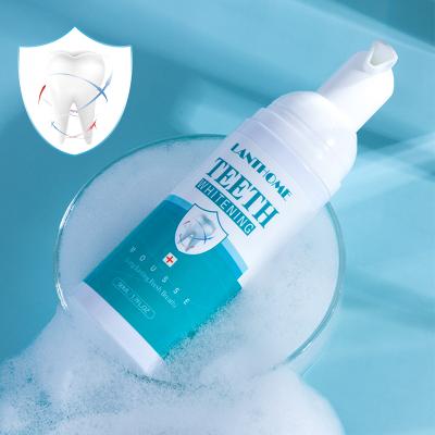 China Effective Private Label Organic Natural Healthy Lighting Deep Cleaning Remove Bad Breath Dental Care Teeth Whitening Foam Foam for sale