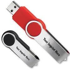 China Swivel Plastic USB 2.0 Flash Drive , 1GB 2GB 4GB 8GB 16GB for sale