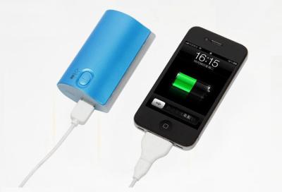 China LED Light Power Bank External Battery 5600mAh , Mobile Power Bank OEM for sale