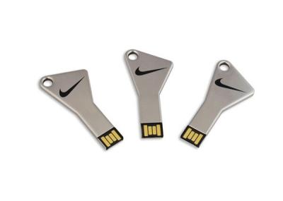 China Metal Key 1GB / 2GB / 4GB USB Flash Drives With High Speed USB 2.0 Interface for sale