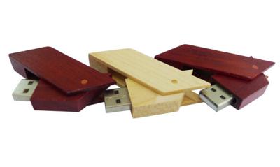 China 1GB 2GB 4GB Maple Wooden Thumb Drive USB Wood Rotate USB 2.0 Stick for sale