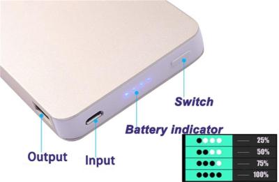 China 8000mah External Power Bank battery Backup Dual port USB Charger for mobile phone for sale