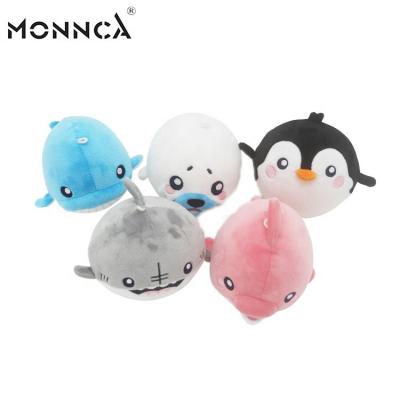 China Kids Gift New Or Design Decorations 10cm Sea Animal Shape PU Memory Foam Plush Ocean Animals Shark Toy For Kids for sale